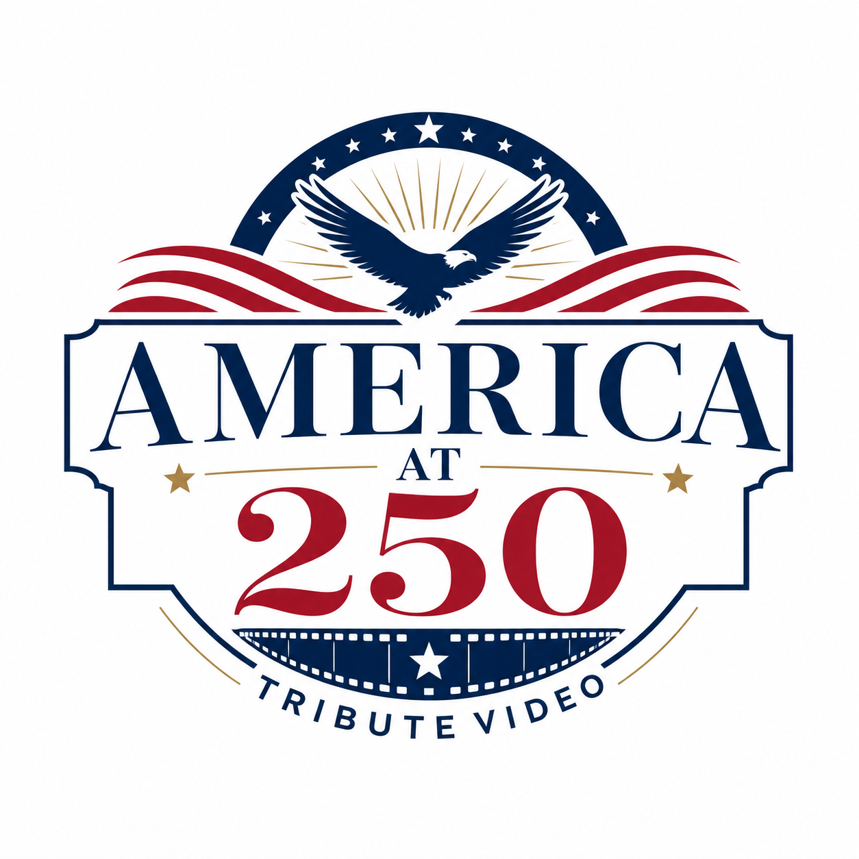 USA 250 Tribute Video logo